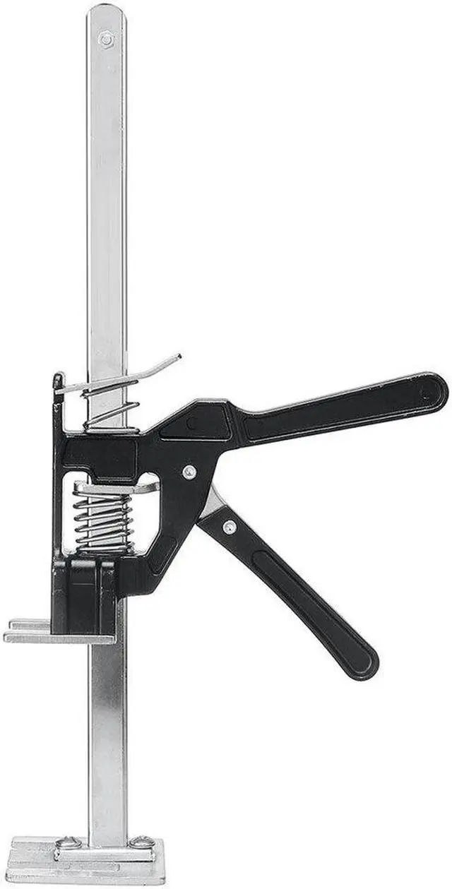 Alt view image 4 of 5 - Stainless Steel Handheld Lifting Tool Pro Height Regulator Labor-Saving Cabinet Jack Arm Handheld Clamp Tool for For Door Use Board Lifter Cabinet Plaster Sheet Repair