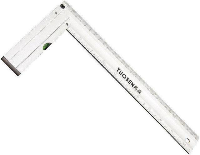 1 Piece 300mm / 500mm Stainless Steel 90 Degree Right Angle Ruler for  Woodworking / Office