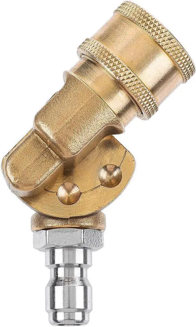 Alt view image 5 of 5 - 5Pcs 2.0 GPM High Pressure Washer Spray Nozzle Tips with Connector 1/4 Inch Quick-connect 4500PSI 90° Rotary Connector