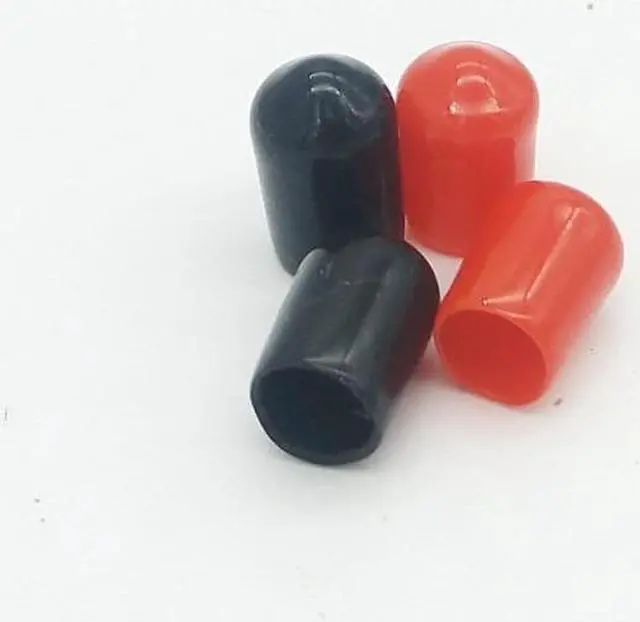 Alt view image 3 of 5 - 100pcs Rubber Covers 6mm Dust Cap for SMA Connector RF SMA Protection Cover