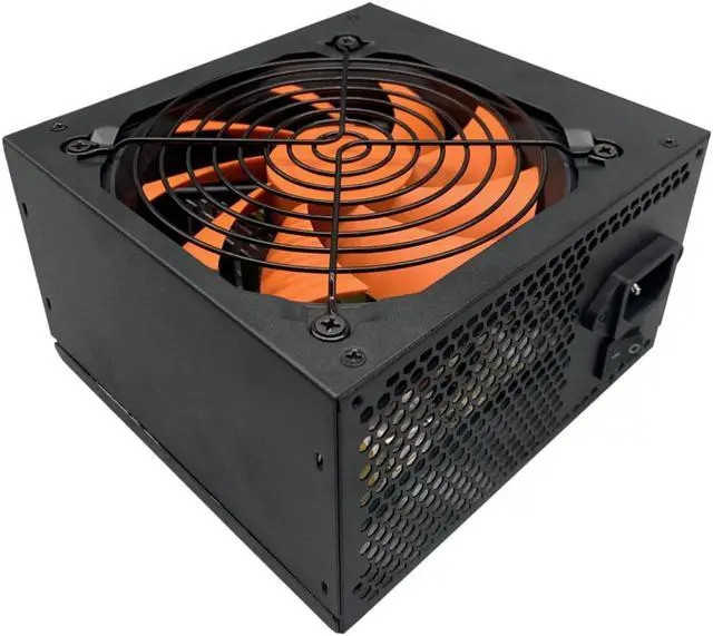Alt view image 5 of 5 - 450W Gaming PC Desktop Computer ATX 12V Power Supply 24 Pin PCI 120mm LED Fan