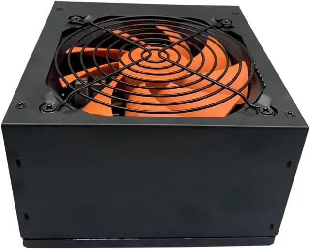 Alt view image 3 of 5 - 450W Gaming PC Desktop Computer ATX 12V Power Supply 24 Pin PCI 120mm LED Fan