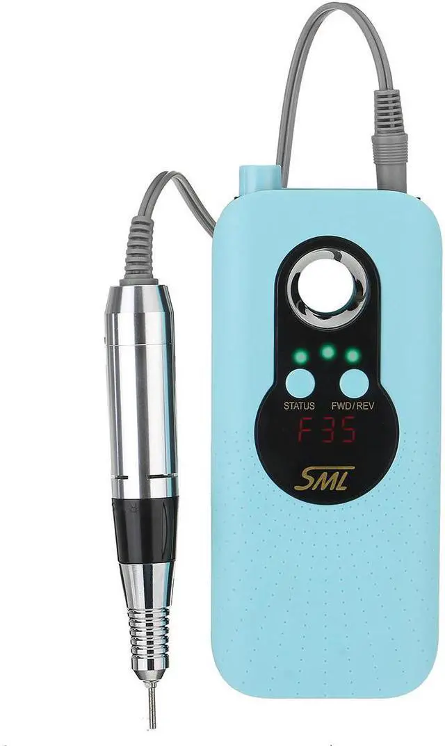 Alt view image 4 of 5 - 1000mAh 35000RPM Electric Nail Drill Machine Portable Rechargeable Manicure Pedicure