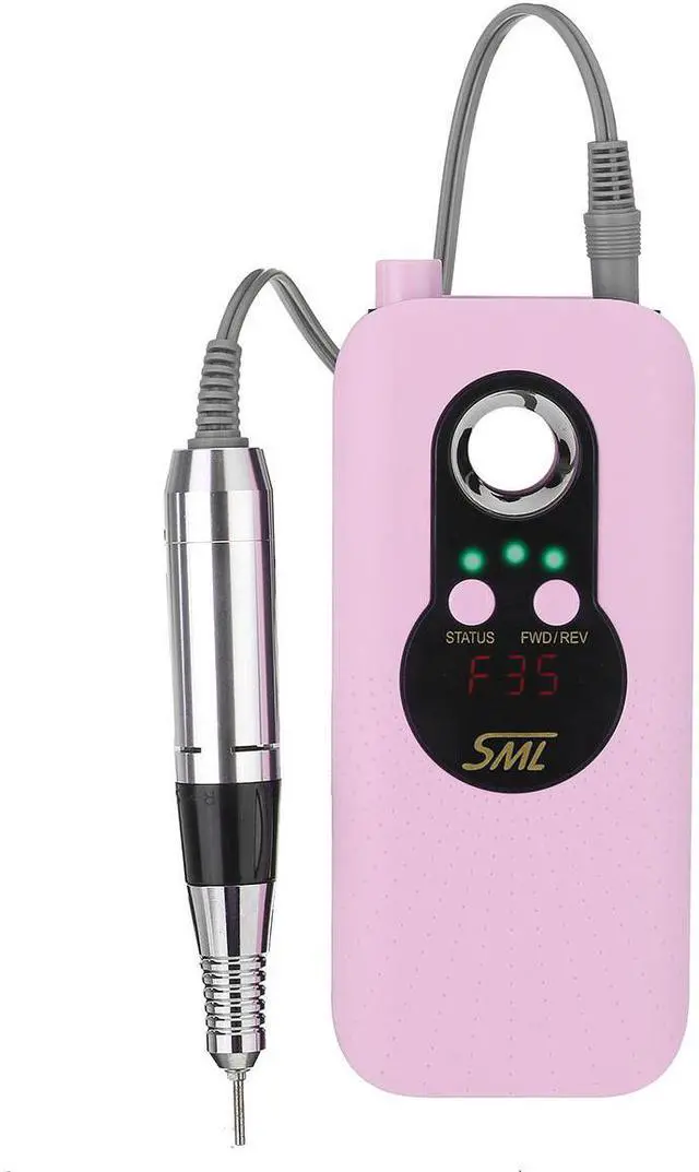 Alt view image 2 of 5 - 1000mAh 35000RPM Electric Nail Drill Machine Portable Rechargeable Manicure Pedicure