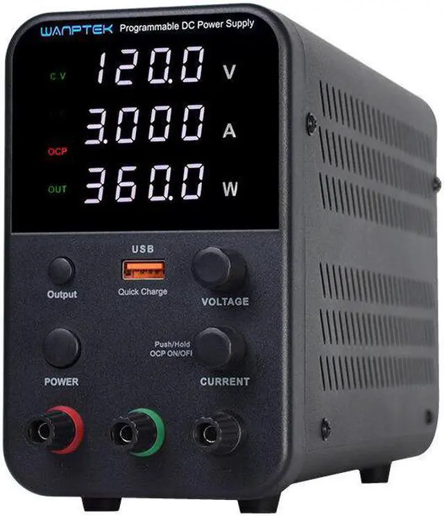 Main image of WPS1203H 120V 3A Adjustable DC Power Supply Programmable 110/220V 4 Digits LED Display Switching Regulated Power Supply