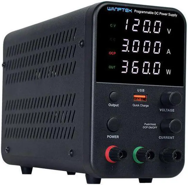 Alt view image 4 of 5 - WPS1203H 120V 3A Adjustable DC Power Supply Programmable 110/220V 4 Digits LED Display Switching Regulated Power Supply