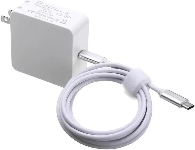 Alt view image 3 of 5 - 5V/3A 9V/3A 15V/3A 20V/3.25A 65W Type-C AC Adapter Charger USB-C Power Charger