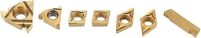 Alt view image 4 of 5 - 7pcs 12mm Shank Lathe Boring Bar Turning Tool Holder Set with Carbide Inserts