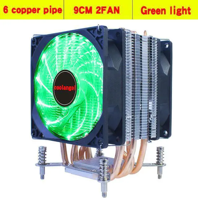 Main image of X99 Cpu Cooler 6 Heat pipe 4PIN PWM 90MM Mute CPU FAN Computer processor cooling LGA X299 2099 2011 motherboard CPU radiator