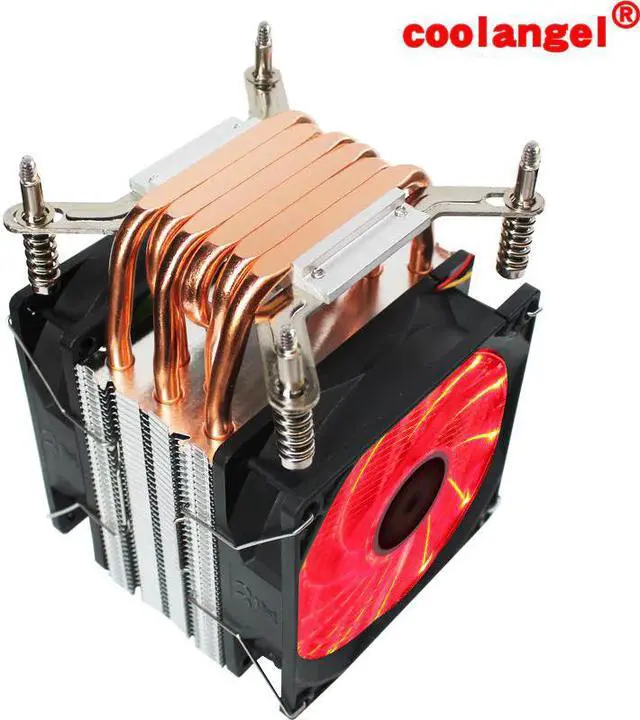 Alt view image 5 of 5 - X99 Cpu Cooler 6 Heat pipe 4PIN PWM 90MM Mute CPU FAN Computer processor cooling LGA X299 2099 2011 motherboard CPU radiator