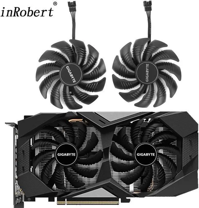 Main image of Original New 88MM Cooler Fan Replacement For Gigabyte RTX 1650 1660 1660Ti 2060 2070 Super Graphics Video Card Cooling Fans