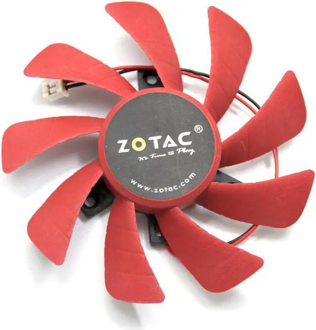 Alt view image 2 of 6 - 85mm T129215SH GFY09010E12SPA 2Pin 0.3A Cooling Fan For Zotac GTX 1050 GeForce GTX 1050 Ti Mini 4GB Video Graphics Card Fans