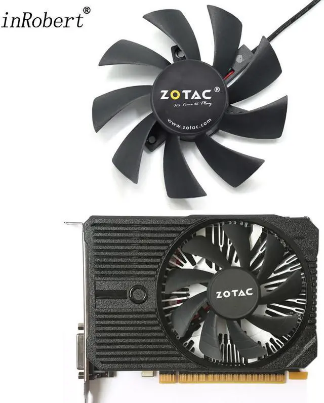 Main image of 85mm T129215SH GFY09010E12SPA 2Pin 0.3A Cooling Fan For Zotac GTX 1050 GeForce GTX 1050 Ti Mini 4GB Video Graphics Card Fans