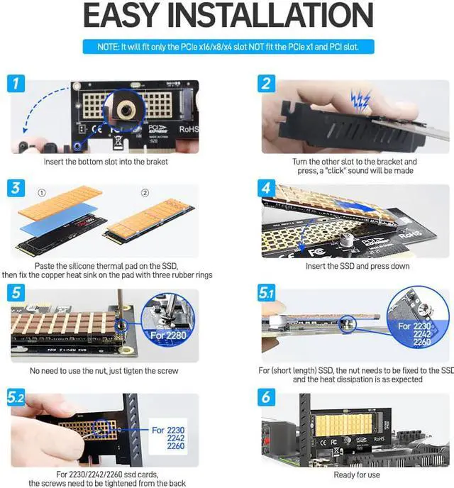 Alt view image 4 of 7 - Sale Desktop PCI-Express PCI-e to PCI Adapter Card PCIe to Dual Pci Slot Expansi Card USB 3.0 Add Cards Cvertor