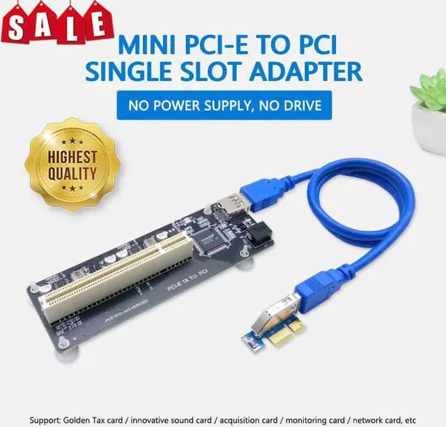 Alt view image 5 of 7 - Dual M.2 PCIE 4.0 Adapter for NVMe / SATA SSD, NVME (m Key) and SATA (b Key) SSD to PCIe x4 Slot With Full / Low Profile