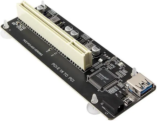 Alt view image 3 of 7 - Dual M.2 PCIE 4.0 Adapter for NVMe / SATA SSD, NVME (m Key) and SATA (b Key) SSD to PCIe x4 Slot With Full / Low Profile