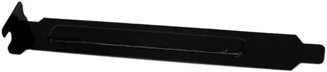 Alt view image 4 of 5 - 5PCS Black Hard Metal Steel PCI Slot Covers Bracket with Screws Full Profile Expansion Dust Filter Blanking Plate for PCI