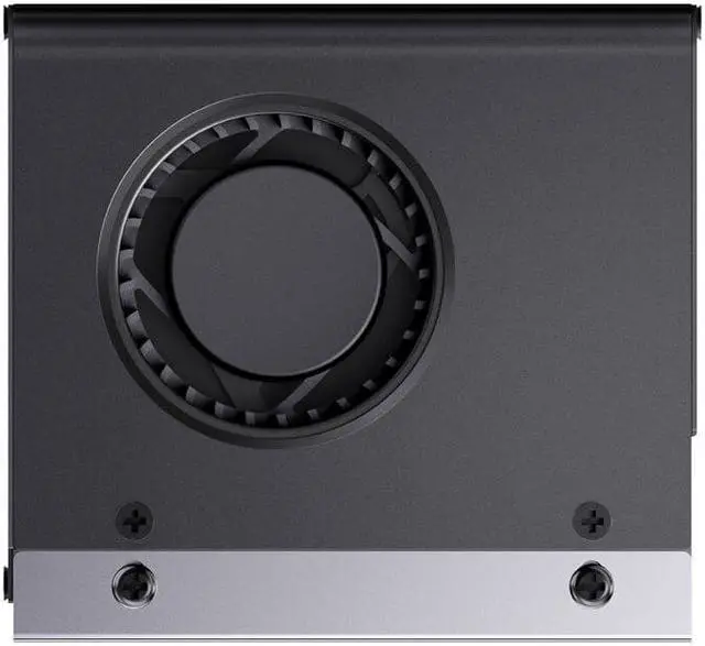 Alt view image 4 of 5 - M.2-10 Solid State Drive Radiator Low Noise Fan SSD Vest NVME Cooling M.2 Desktop Computer Mute 2280 Solid State Drive