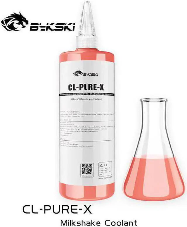 Alt view image 4 of 5 - 500ML Computer Coolant Glitter / Flash Powder Liquid For Computer Water Cooling System / Blue Green Yellow CL-PURE-X