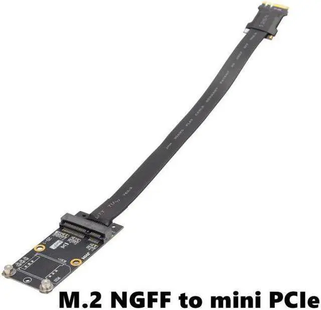 Main image of PCIe Gen3 x1 x16 Riser Card To M.2 Key A.E. Extension Cable mPCIe PCI-E 1X 16X To NGFF M2 WiFi A.E.Key Slot Adapter Cable