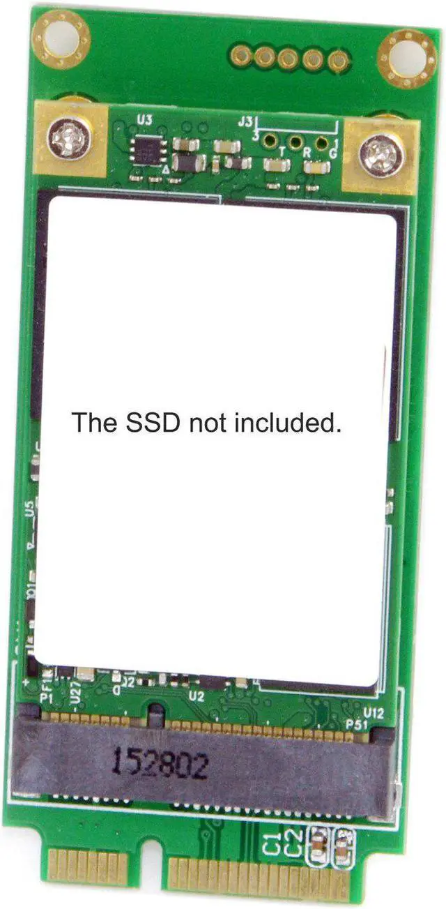 Main image of 3x5cm mSATA to 3x7cm Mini PCI-e SATA SSD Adapter for Eee PC 1000 S101 900 900A 901 T91