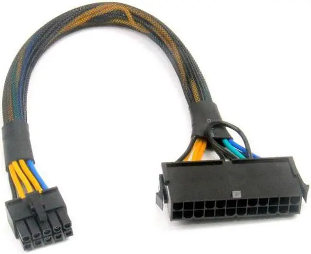 Main image of 30CM Power Supply Cable Cord 18AWG Wire ATX 24 Pin 10 Pin To Adapter Motherboard For Cable M0L5