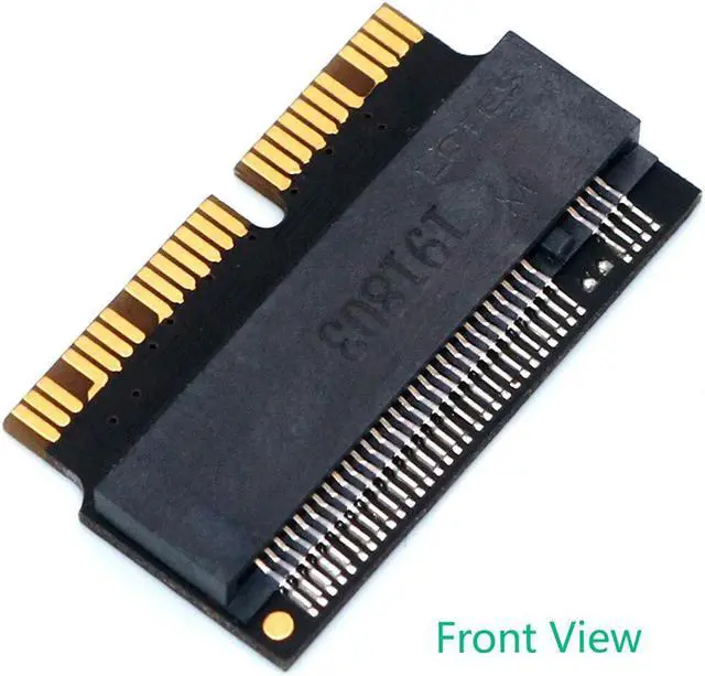 Alt view image 2 of 5 - 12+16 Pin M.2 NVME SSD Convert Adapter NVME/AHCI SSD Upgraded Kit For MacBook Air Pro 2013-2017 A1465 A1466 A1398 A1502