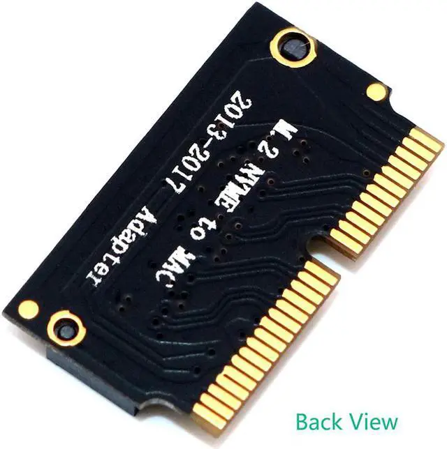 Alt view image 3 of 5 - 12+16 Pin M.2 NVME SSD Convert Adapter NVME/AHCI SSD Upgraded Kit For MacBook Air Pro 2013-2017 A1465 A1466 A1398 A1502