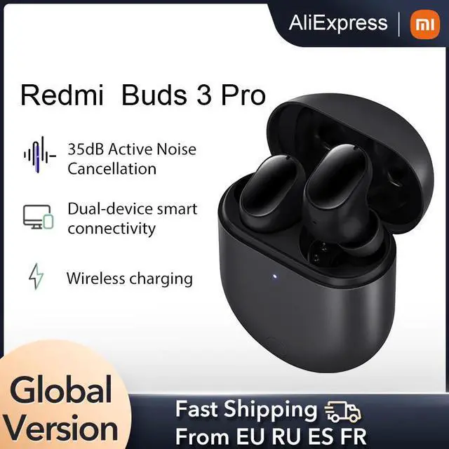 Alt view image 5 of 5 - Global version Redmi Buds 3 Pro TWS Bluetooth Earphones Wireless headphones 35dB ANC Dual-device Redmi Airdots 3 Pro