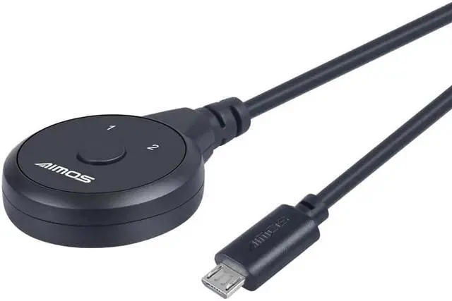 Main image of Controller for HDMI-compatible Switch AIMOS HDMI-compatible KVM Switch Sharer 2 in 1 Out Dedicated Switch Extender