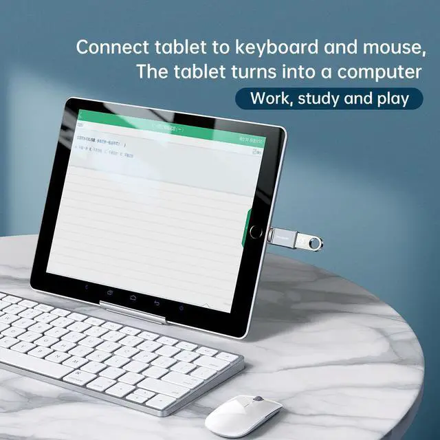 Alt view image 4 of 5 - USB 3.0 to Lighting USB Type C OTG Adapter Data Converter For iPhone 13 12 11 Pro Max XS XR  Tablet SD Card U Disk