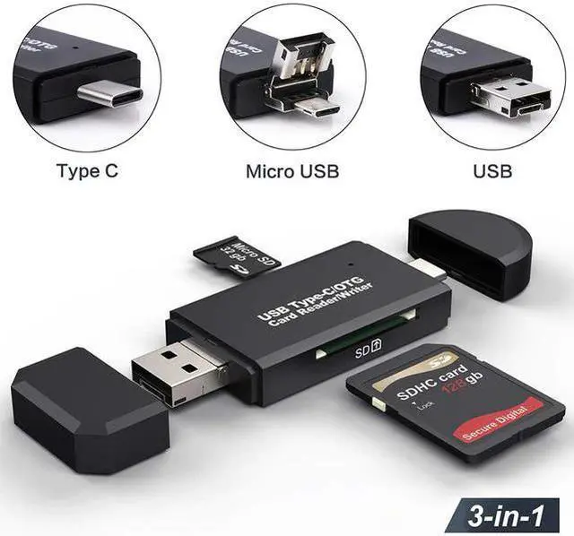 Main image of Micro SD Card Reader USB 3.0 Card Reader 2.0 For USB Micro SD Adapter Flash Drive Smart Memory Card Reader Type C Cardreader