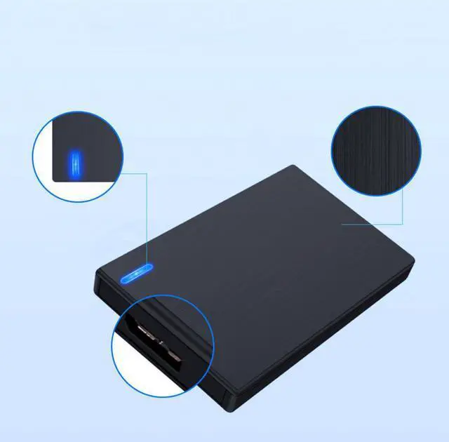 Alt view image 3 of 5 - 2.5-inch HDD case External hard disk box USB3.0 5Gbps Hard Drive Enclosure Support Sata 4TB HDD SSD Case Box for PC Laptop
