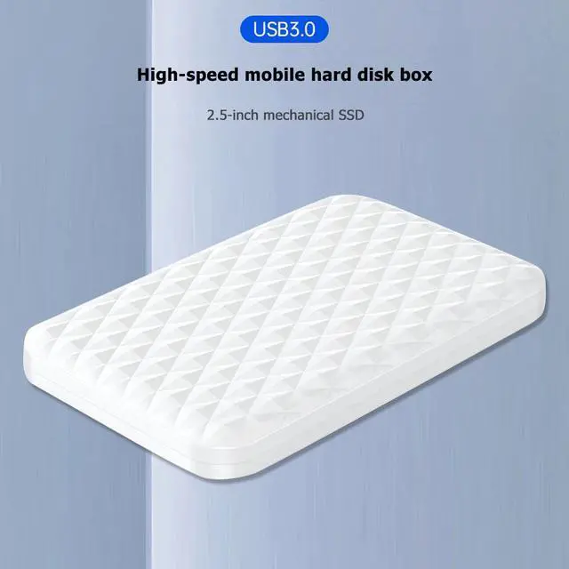 Alt view image 2 of 5 - 2.5 Inch HDD Case SATA to USB 3.0 5Gbps 4TB SSD HDD Enclosure Support UASP External HD Case Hard Drive Box for 7-9.5mm HDD