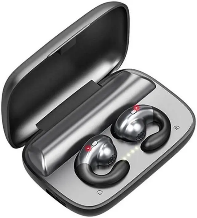 Alt view image 5 of 5 - TWS Bluetooth Earphone Ear Hook Touch Control Bone Conduction Headphones HiFi Stereo Surround Sound Headsets With Microphone