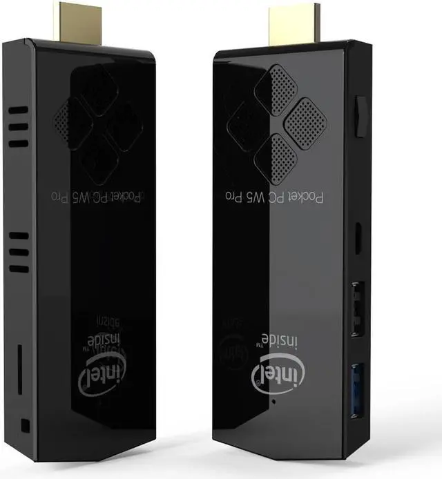Alt view image 3 of 5 - Pro Windows 10 MINI PC Stick  Atom Z8350 1.44GHz 4GB/8GB DDR3 64GB/128GB 5G WIFI Win 10 Micro Computer Linux MINIPC