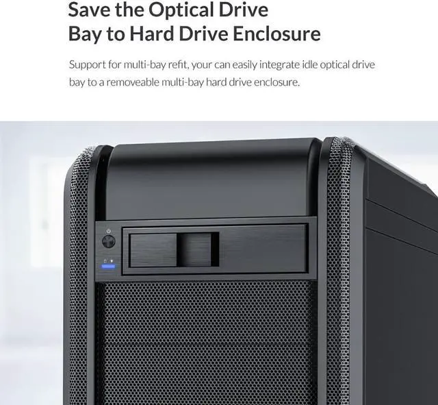 Alt view image 3 of 5 - Hard Drive Caddy 2.5 to 3.5 inch Stainless Internal Hard Drive Mounting Bracket Adapter 3.5 inch SATA HDD Mobile Frame