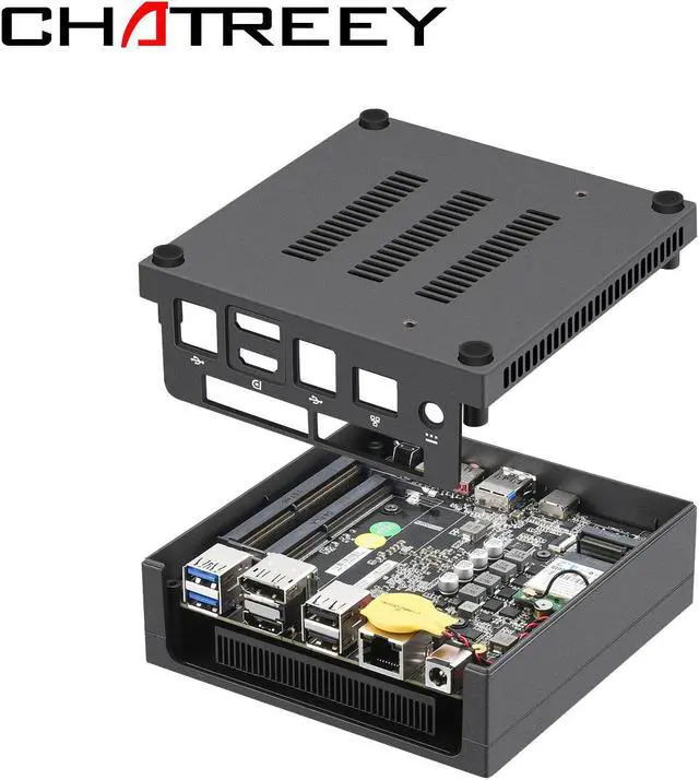 Alt view image 3 of 7 - SER3 Mini PC AMD Ryzen 7 3750H Gaming Computer 16GB DDR4 512GB Nvme SSD Windows 10 Pro Office Desktop Vega 10 NUC