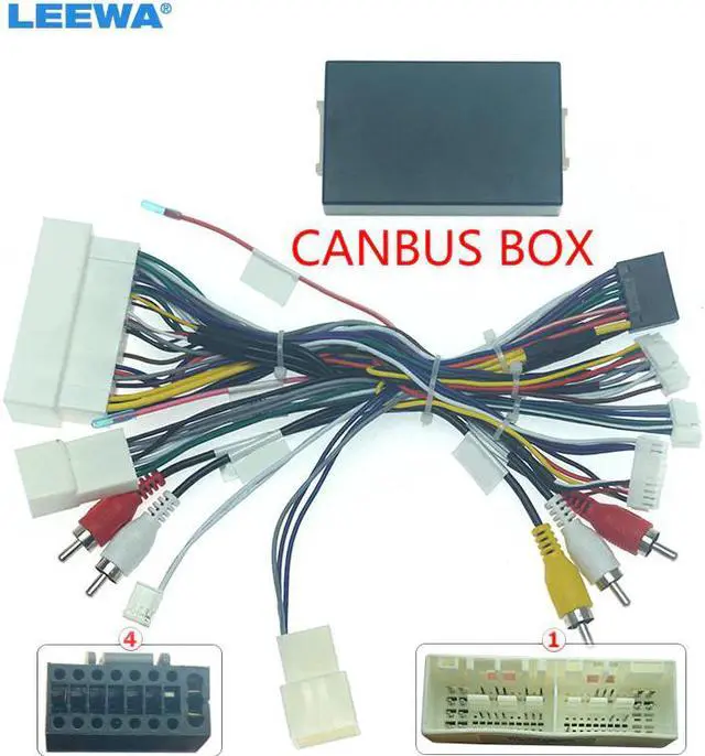 Alt view image 5 of 5 - Car Audio Android 16PIN Power Wiring Harness Cable Adapter With Canbus Box For Hyundai Mistra Elantra KIA Sorento K3