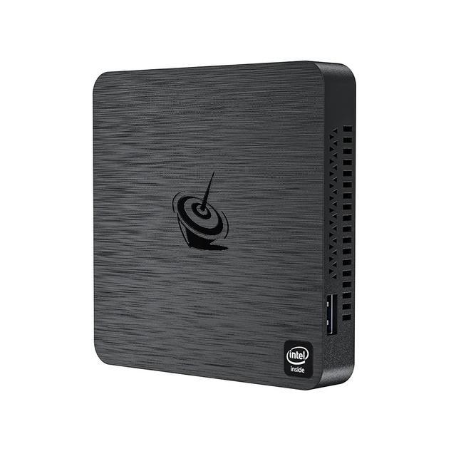 Beelink T4 Pro Mini PC, Intel Celeron N3350 (fino A 2.4GHz), 4GB DDR3, 64GB EMMC, Supporto 4K, Doppia HDMI, WiFi Dual Band 2.4/5G, BT 4.0, LAN Gigabit