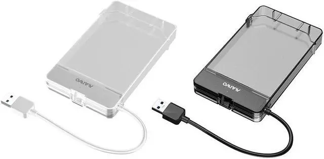 Alt view image 2 of 5 - K104 2.5 inch Hard Drive Enclosure USB 3.0 to SATA III II Adapter External SSD HDD Case UASP for Laptop Desktop PC