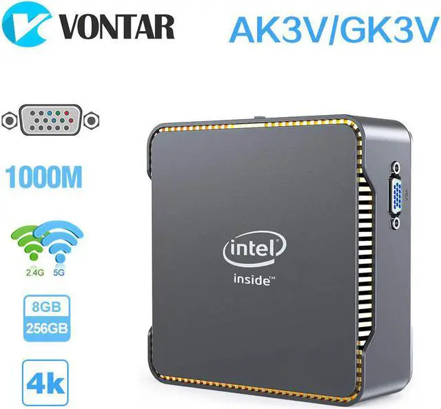 Alt view image 5 of 7 - Ryzen Mini PC with Vega Graphics 4K UHD Nvme SSD Desktop Gaming Computer
