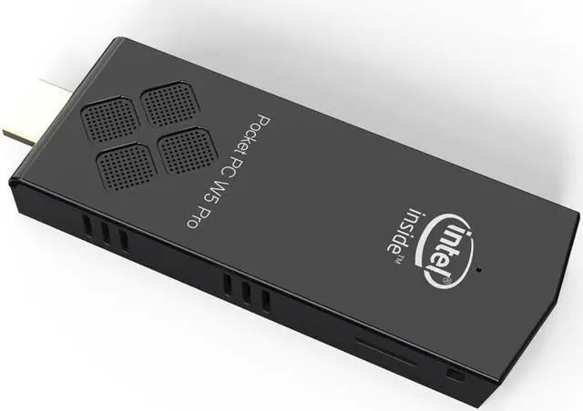 Alt view image 3 of 5 - PRO Mini PC Windows 10 Licenced 4GB/64GB 8GB/128GB  Atom Z8350 Micro PC Compute Stick Quad Core 1.44GHz 2.4G&5G WiFi