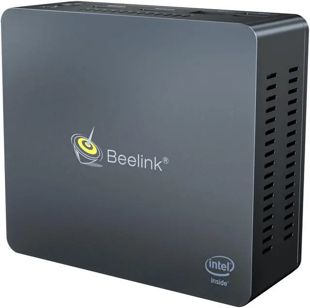 Alt view image 2 of 5 - GK35 MINI PC Windows 10 Computer  Celeron N3350 4GB DDR3 64GB Emmc 2.4G 5G WiFi 1000M 4K HTPC