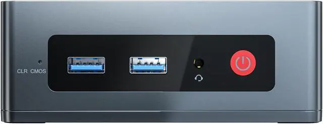 Alt view image 4 of 5 - GK35 MINI PC Windows 10 Computer  Celeron N3350 4GB DDR3 64GB Emmc 2.4G 5G WiFi 1000M 4K HTPC
