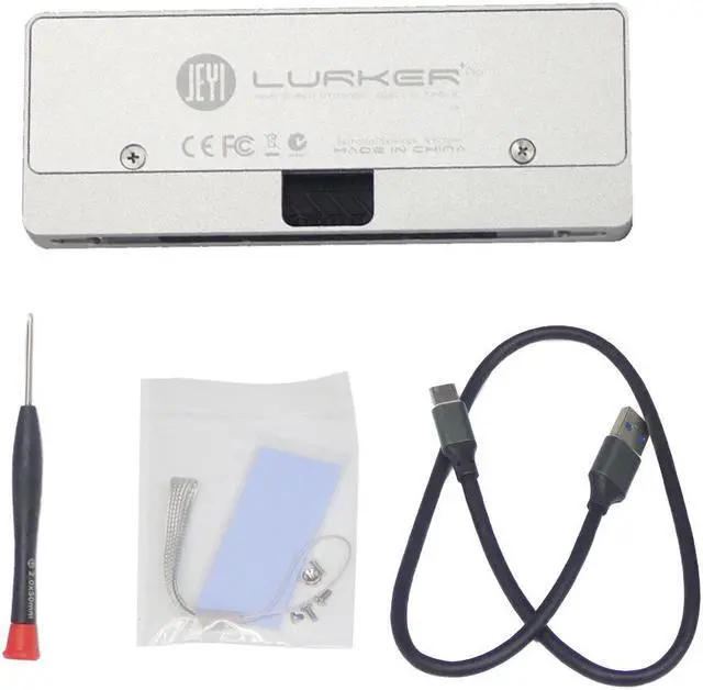 Alt view image 5 of 5 - TYPEC3.1 Mobile Hdd Box Optibay HDD Enclosure TYPE C m. 2 USB3.1 M.2 PCIE SSD U.2 PCI-E for 2242 2260 2280 SSD