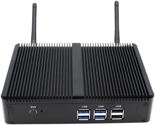 Alt view image 2 of 7 - Mini PC GK3V AK3V Intel Celeron J4125 J3455 Quad Core DDR4 8GB 128GB Windows 10 Desktop with HD VGA Port 1000M LAN BT4.2