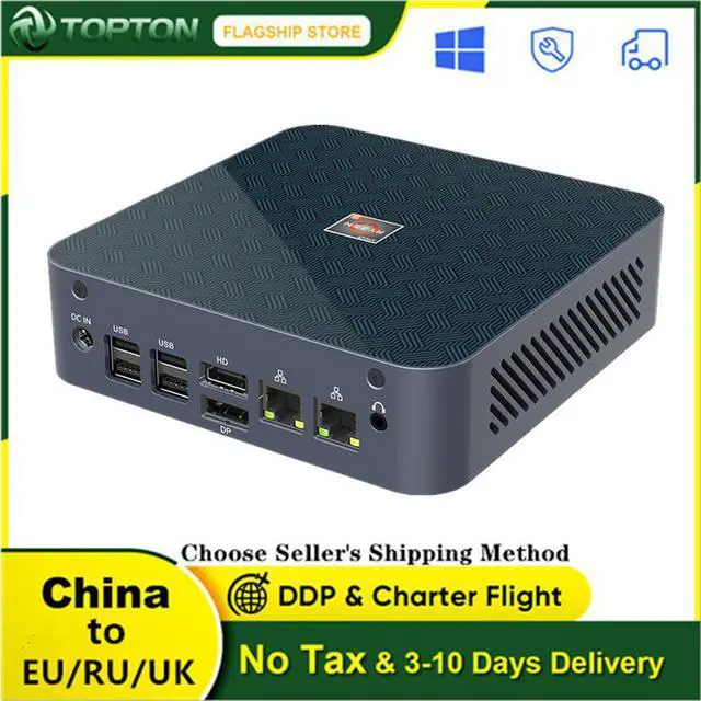 Alt view image 5 of 7 - Ryzen Mini PC Ryzen 9 5900HX 7 PRO 5850U Windows 11 Dual LAN NVMe SSD Vega 8 Graphics Desktop PC Gaming Computer Type-C WiFi