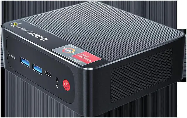 Alt view image 7 of 7 - SER3 Mini PC AMD Ryzen 7 3750H Gaming Computer 16GB DDR4 512GB Nvme SSD Windows 10 Pro Office Desktop Vega 10 NUC