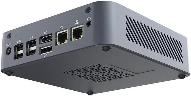 Alt view image 4 of 7 - Fanless Mini PC Dual LAN Celeron N2830 J1900 Mini Computer 2*Gigabit LAN Windows 7 10 WIFI USB Desktop Micro Htpc Nuc Ps